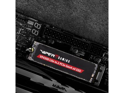 Ổ cứng SSD NVME SSD Patriot Viper VP4300 Lite NVMe M.2 PCIe 1TB Gen4 x4 (7400MBS/6400MBS) - VP4300L1TBM28H