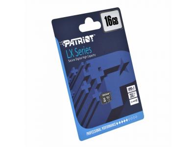 Thẻ nhớ Micro SDXC Patriot Cao cấp LX C10 16GB Chính Hãng