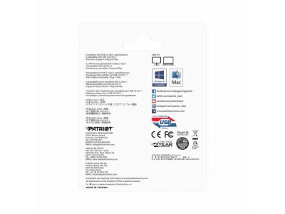 Patriot USB PushPlus 3.2 Gen.1 Flash Drives - 16GB