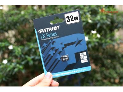 Thẻ nhớ Micro SDXC Patriot LX C10 Cao cấp 32GB Chính Hãng