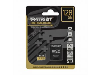 Thẻ nhớ Patriot EP MicroSDHC V30 High Endurance - Độ bền cao 128GB