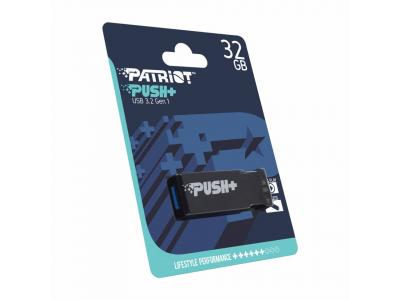 Patriot USB PushPlus 3.2 Gen.1 Flash Drives - 32GB