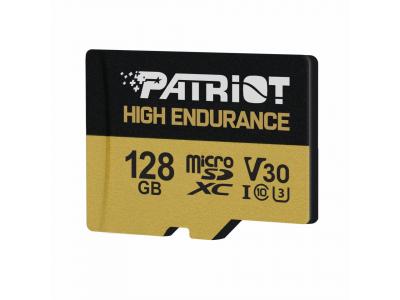 Thẻ nhớ Patriot EP MicroSDHC V30 High Endurance - Độ bền cao 128GB