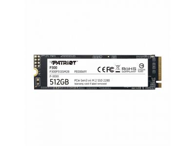 SSD PATRIOT P300 M.2 2280 PCIE GEN 3×4 512GB